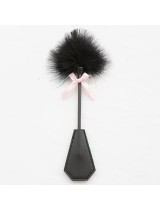 Pink lace up cute feather racket fun feather Teaser adult fun products SM alternative toys