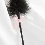 Pink lace up cute feather racket fun feather Teaser adult fun products SM alternative toys