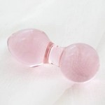 Fun products crystal penis glass anal plug lovely spherical glass rod G-point backyard masturbation rod adult products