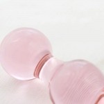 Fun products crystal penis glass anal plug lovely spherical glass rod G-point backyard masturbation rod adult products