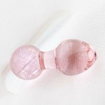 Fun products crystal penis glass anal plug lovely spherical glass rod G-point backyard masturbation rod adult products